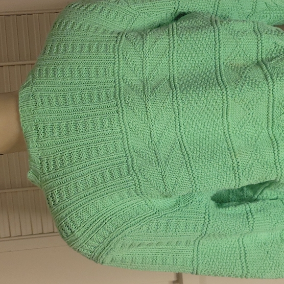 POLO BY RALPH LAUREN  GREEN SWEATER - Picture 10 of 15